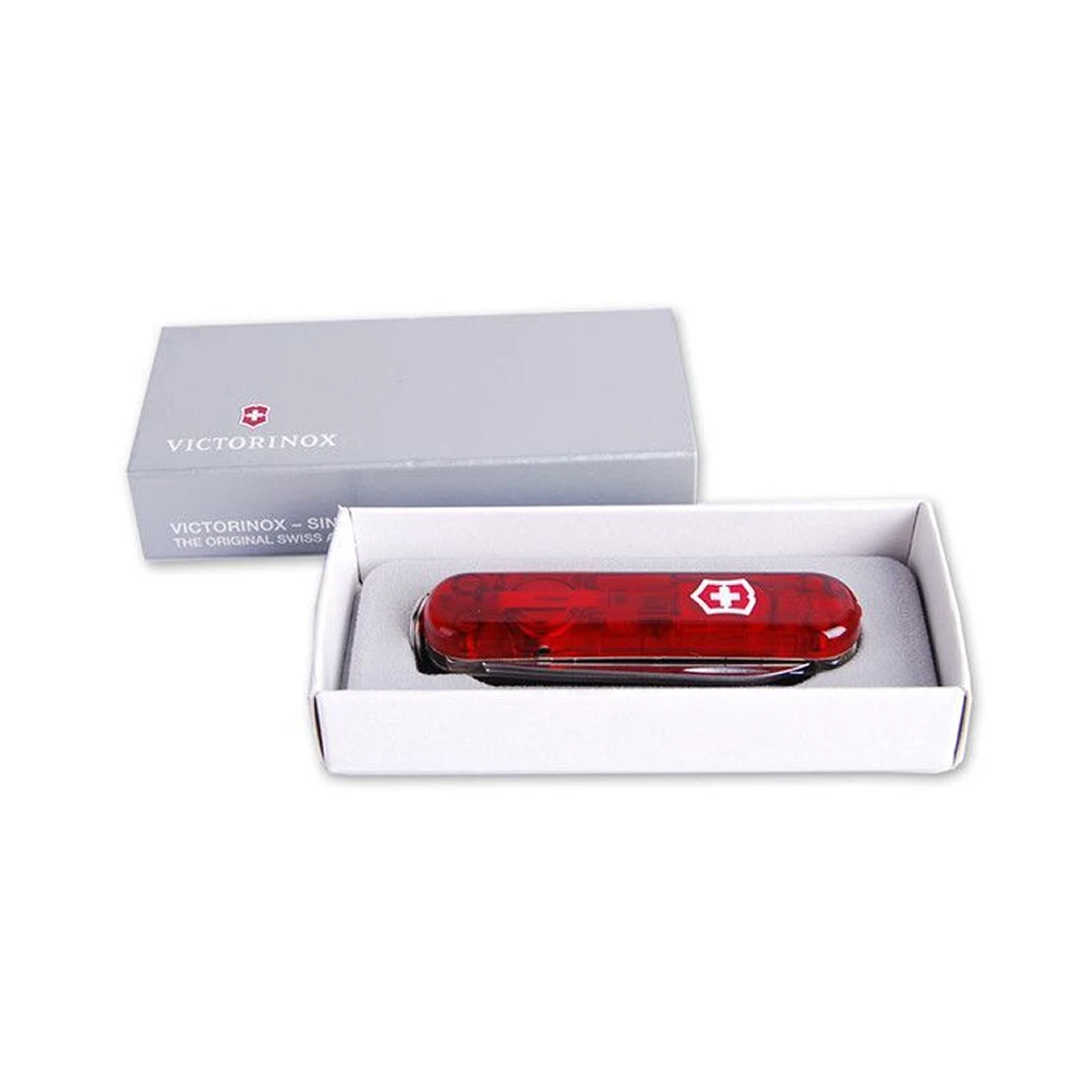 Victorinox Signature Lite - Red Transparent 4 Victorinox Signature Lite - Red Transparent - Image 4