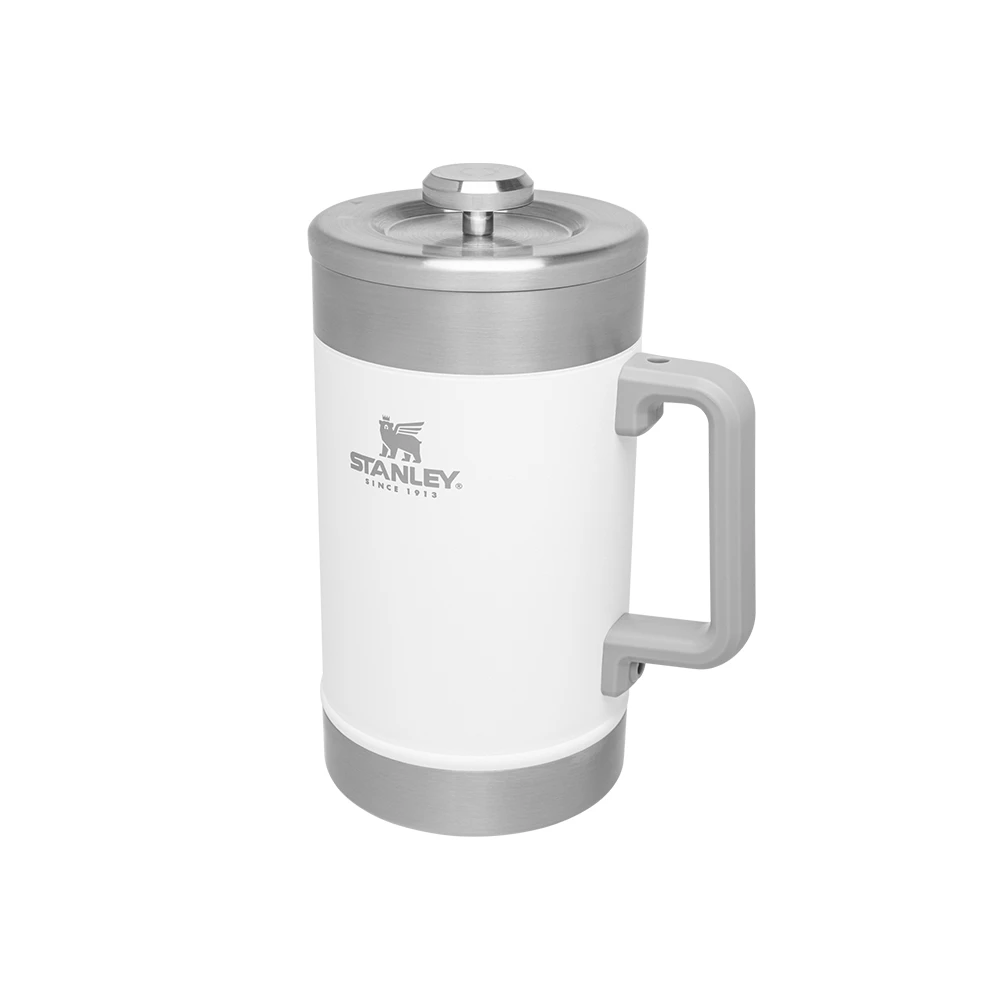 Stanley Classic Vacuum French Press 48OZ Polar White 3 Stanley Classic Vacuum French Press 48OZ Polar White - Image 3
