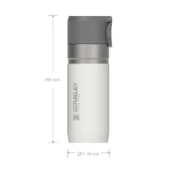 Stanley Go Vacuum Bottle Stainless Steel 370ml - Polar White -Summit Outfitters 10 10124 023 6
