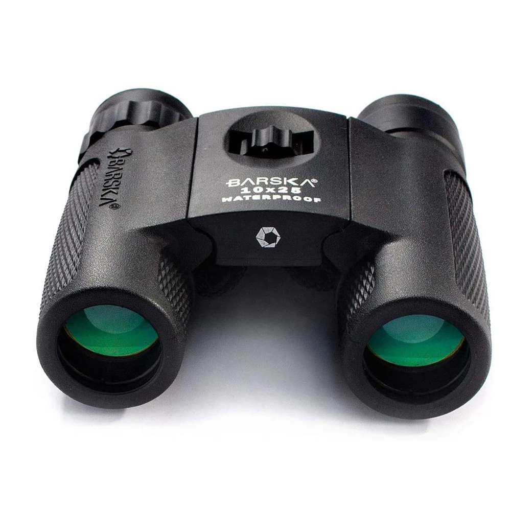 Barska 10x25mm WP Compact Blackhawk Binoculars 3 Barska 10x25mm WP Compact Blackhawk Binoculars - Image 3
