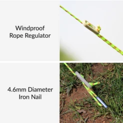 Hewolf 4-8P Outdoor Camping Tarp -Summit Outfitters 1682 10 600x600 d9fbf9ad 8ce4 48cb b839 0b014b2da9d5