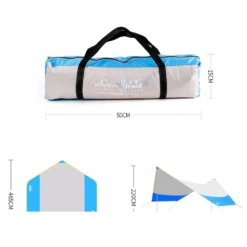 Hewolf 4-8P Outdoor Camping Tarp -Summit Outfitters 1682 3