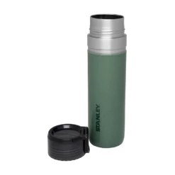Stanley Go Series Vacuum Bottle With Flow Direct 24oz - Hammertone Green -Summit Outfitters 2 9