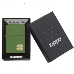 Zippo 228 Shamrock Refillable Windproof Lighter - 21032 -Summit Outfitters 21032 1
