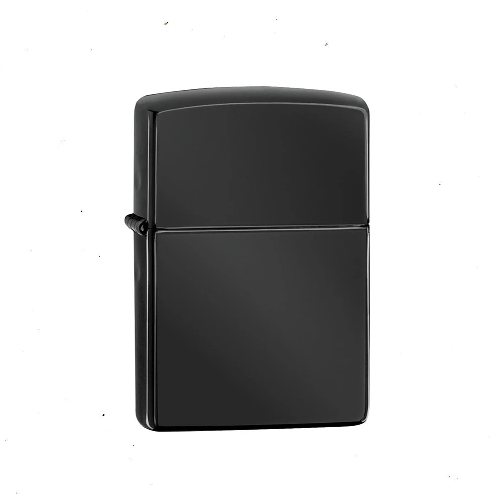 Zippo Ebony Refillable Windproof Lighter - 24756 3 Zippo Ebony Refillable Windproof Lighter - 24756 - Image 3