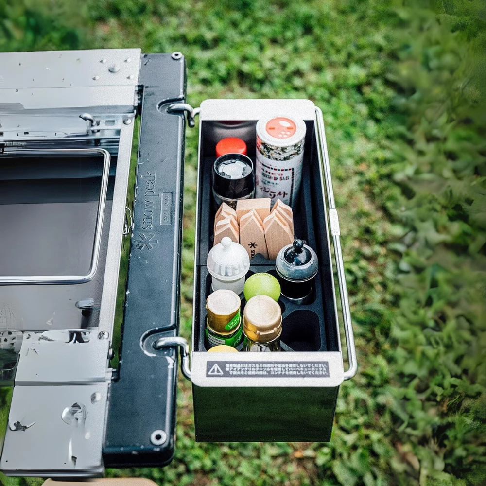 Snow Peak IGT Stainless Steel Box Hanger Half Unit 3 Snow Peak IGT Stainless Steel Box Hanger Half Unit - Image 3