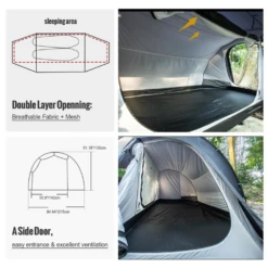OneTigris Outbreak Retreat Camping Tent - Black 8 OneTigris Outbreak Retreat Camping Tent - Black -Summit Outfitters 3 e9015a93 4d4d 4621 821a 70933dc76041