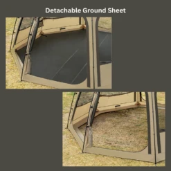 KZM Viva Dome Shelter Plus - Sand -Summit Outfitters 4 36fab1ce c217 43ce a135 563433a28bec