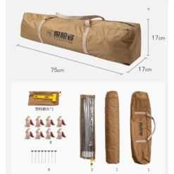 Adventurer Tanxianzhe Waterproof Awning Anti-tearing Sunshade Tarp Outdoor Camping Tan 16 Adventurer Tanxianzhe Waterproof Awning Anti-tearing Sunshade Tarp Outdoor Camping Tan -Summit Outfitters 4 5cb3d779 003a 4e5d 8477 d1c1efada5c5