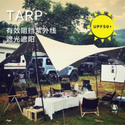 Vidalido 8 Point Medium Tarp Black With 2.2M Pole -Summit Outfitters 4 7929e77b f1f2 4ef6 9887 b92ccf31ba25