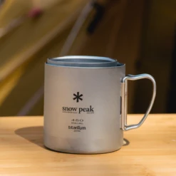 Snow Peak Ti-Double 450 Mug -Summit Outfitters 4 d9a647c0 f62e 4f2d 811e c57586e6f0b6