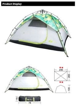 Mobi Garden Camping 3-4P Tent -Summit Outfitters 5 4