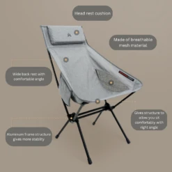 KZM Schwyz High Lightweight Chair Black -Summit Outfitters 5 0b6dc3c8 aed4 4e0c 97f3 063d380ff7f9