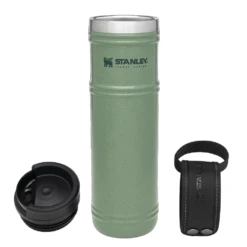 Stanley Legacy Neverleak Travel Mug 20oz - Hammertone Green -Summit Outfitters 5 a4d3d0ca 7f29 450c 9e31 89d47e321d94