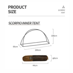 Thous Winds Scorpio Inner Tent -Summit Outfitters 5 b6b89b08 c232 45b1 9037 e4e419d6c2ee