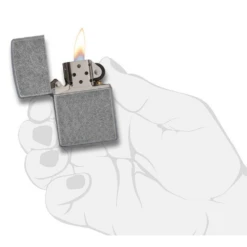 Zippo 121FB Classic Antique Silver Plate - Refillable Windproof Lighter 7 Zippo 121FB Classic Antique Silver Plate - Refillable Windproof Lighter -Summit Outfitters 66