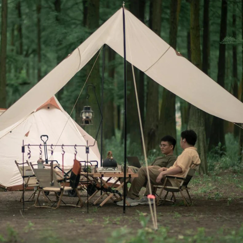 Adventurer Tanxianzhe Waterproof Awning Anti-tearing Sunshade Tarp Outdoor Camping Tan 11 Adventurer Tanxianzhe Waterproof Awning Anti-tearing Sunshade Tarp Outdoor Camping Tan - Image 11