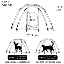 Cyberpaw Astrodome Pet Tent -Summit Outfitters 8 3cc27574 7d6b 4d19 abf2 e0692fc800a6