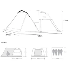 KZM Acro Dome Edge Tent 11 KZM Acro Dome Edge Tent -Summit Outfitters AcroDOme 07