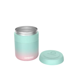 Kambukka Bora Food Jar 600Ml – Neon Mint -Summit Outfitters BORA PACKSHOT MY2020 NEON MINT 3D FRONT NO SHADOW 20191217