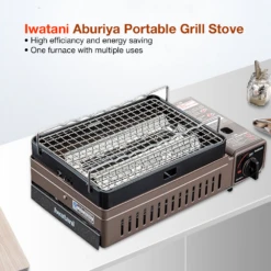 Iwatani Aburiya Portable Grill Stove -Summit Outfitters CB ABR 1CB ABR 2 9