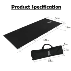 DoD Wide Camping Bed -Summit Outfitters CB1 100 BK 10 e44ed7ad 3cce 4424 9933 323e3701f9b8