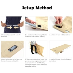 DoD Wide Camping Bed -Summit Outfitters CB1 100 BK 3 600x600 38bce765 2901 4020 b84e e48078fb1a50