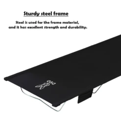 DoD Wide Camping Bed -Summit Outfitters CB1 100 BK 9 2a8d2bc1 a574 4f21 b80d e3d15d8962c3