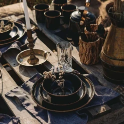 Barebones Enamel Bowl - Set Of 2 -Summit Outfitters CKW 340 1