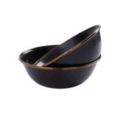 Barebones Enamel Bowl - Set Of 2 -Summit Outfitters CKW 340 4