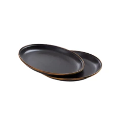 Barebones Enamel Plate - Set Of 2 -Summit Outfitters CKW 342