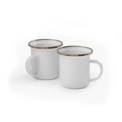 Barebones Enamel Cup - Set Of 2 -Summit Outfitters CKW 393 4