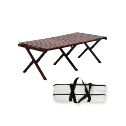 Camp Leader Large Wooden Egg Roll Table -Summit Outfitters CL09BWN 3