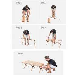 Camp Leader Large Wooden Egg Roll Table -Summit Outfitters CL09PNE 6 600x600 d16797de b264 4b43 9692 cdd49ddc71aa