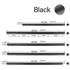 Camp Leader Canopy Tarp Pole - Black -Summit Outfitters CL11 6 600x600 689e0fd1 debf 49b8 ab3b ca14f19285ac