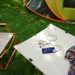 Camp Leader High Collapsible Camp Bed - Black -Summit Outfitters CL45 BL 05