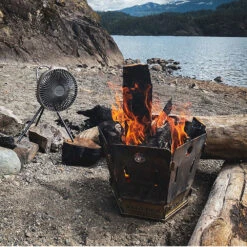 [Limited Edition] Black Claymore Fan V600+ With Pouch -Summit Outfitters CLFN V610BK P 02