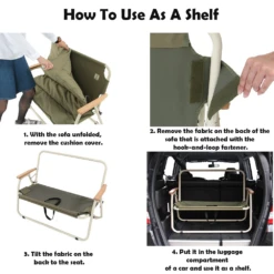 DoD Good Rack Sofa -Summit Outfitters CS2 500 BK 3