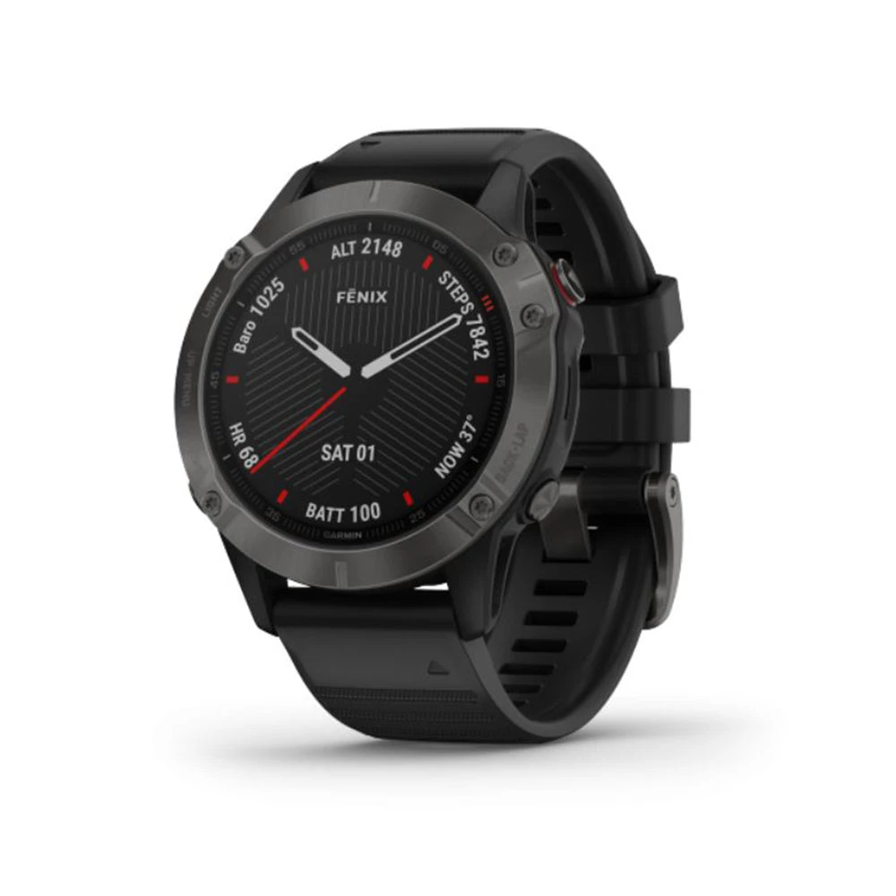 Garmin Fenix 6 GPS Watch - Sapphire Grey 1 Garmin Fenix 6 GPS Watch - Sapphire Grey