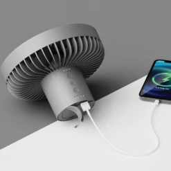 Tripod Fan With White Ring Light USB Rechargeable 17 Tripod Fan With White Ring Light USB Rechargeable -Summit Outfitters Edited 4