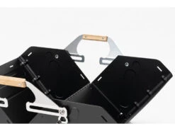 Snow Peak Stacking Shelf Container 50 Black Limited Edition -Summit Outfitters FES 038 BK switch7 515Wx515H