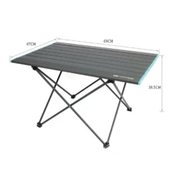 Camp Leader Foldable And Portable Camping Table -Summit Outfitters FOLDABLE AND PORTABLE CAMPING TABLE LARGE 1