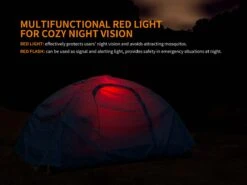 Fenix CL23 Camping Lantern Fresh Green -Summit Outfitters Fenix CL23 Lantern Red Light