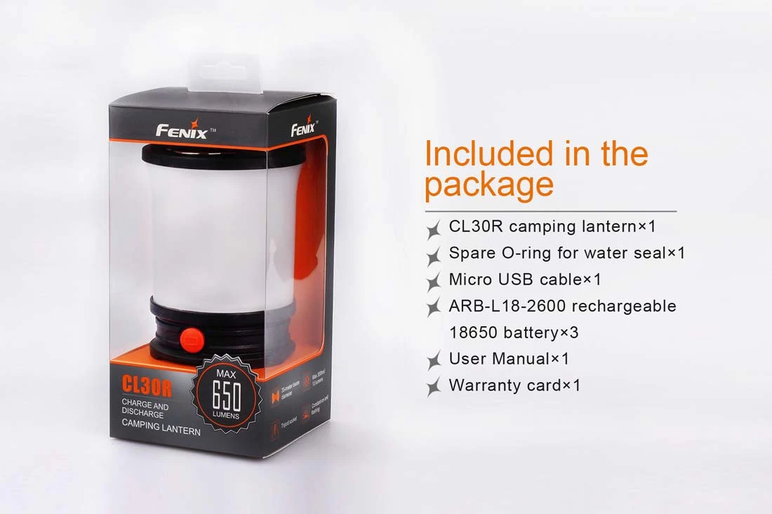 Fenix CL30R Camping Lantern 3 Fenix CL30R Camping Lantern - Image 3