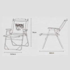KZM Free Slope Chair -Summit Outfitters FreeSlopeChair