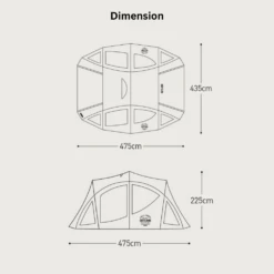 KZM Gotland Swell House Tent -Summit Outfitters GotlandShellHouse eb71dd3b ebdd 4b64 9233 788117cbbf76