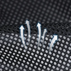 Hewolf Space Medium Aluminum Alloy Foldable Chair -Summit Outfitters HW J2049 BLK 5