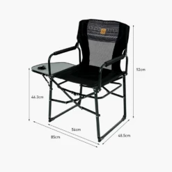 KZM Collapsible Chair With Table -Summit Outfitters K20T1C010 5