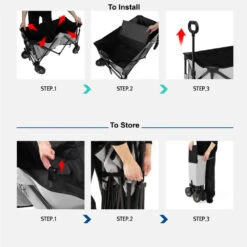 KZM Pelican Wagon -Summit Outfitters K20T1C013 touseandstore