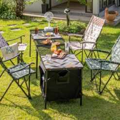 KZM Union Iron Mesh Cabinet 2 Folding Table -Summit Outfitters K20T3U004 6 600x600 1c05f21c 1c43 4325 b6f7 3edbae21c360